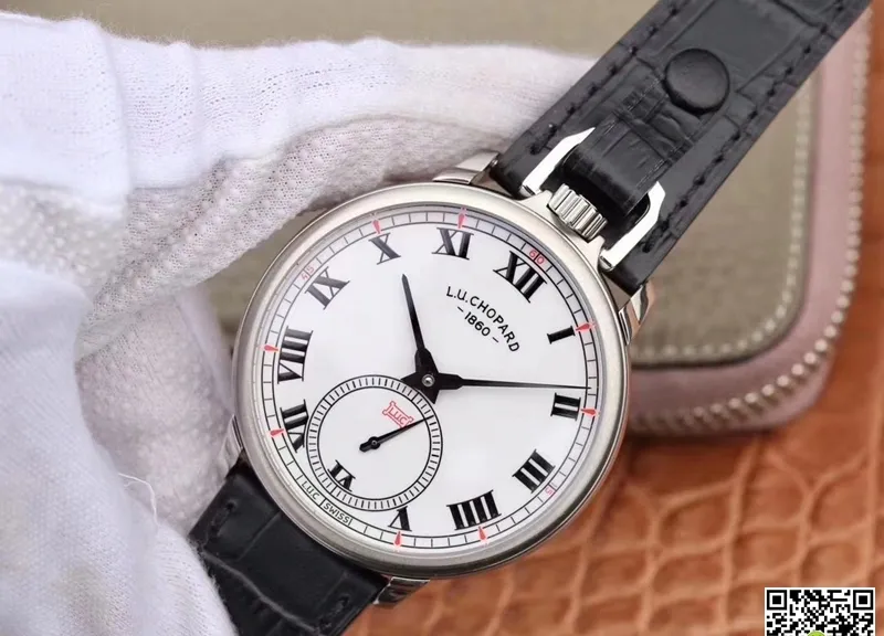 Chopard L.U.C 161923-1001 1:1 Best Edition Replica Watch Black Strap